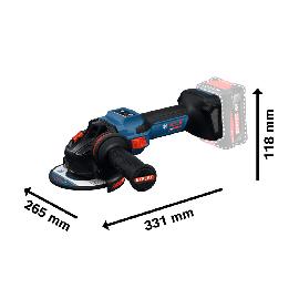 Akku-Winkelschleifer Expert EXWS18V-15S Produktbild